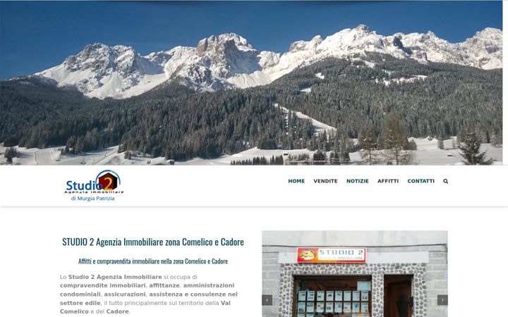 Screenshot of agenziamurgia.com