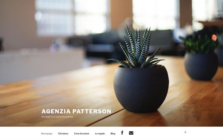 Screenshot of agenziapatterson.it
