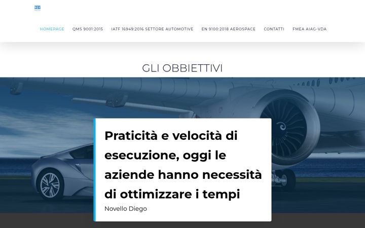 Screenshot of agenziaqms.it