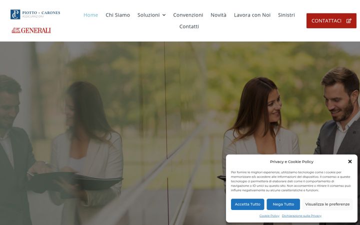 Screenshot of agenziaromaaurelia.it