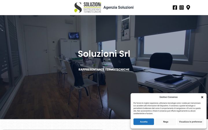 Screenshot of agenziasoluzioni.it