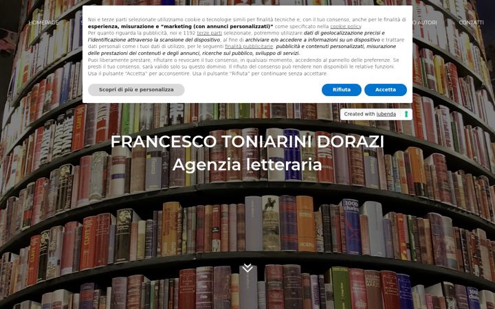 Screenshot of agenziatoniarinidorazi.it