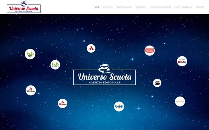 Screenshot von agenziauniversoscuola.it