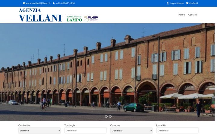 Screenshot di agenziavellani.it