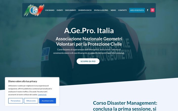 Screenshot of ageproitalia.it