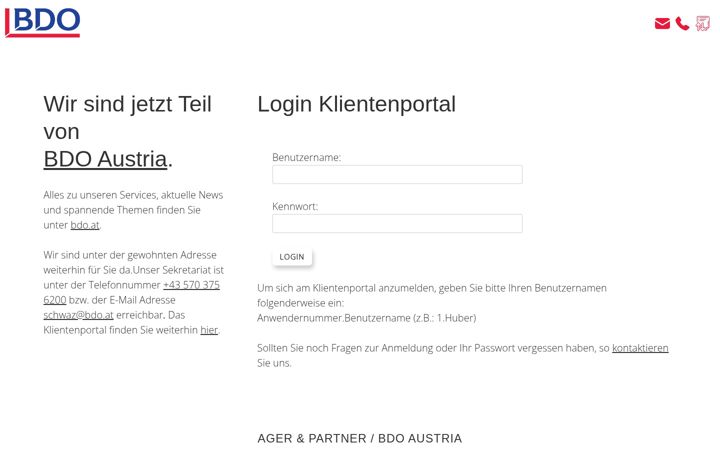 Screenshot of ager-partner.at