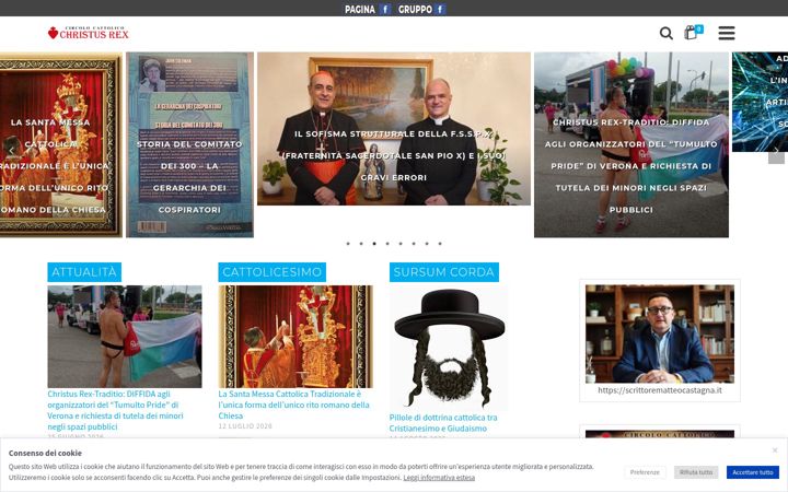 Screenshot of agerecontra.it