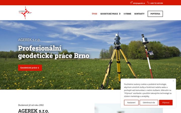 Screenshot of agerek.cz