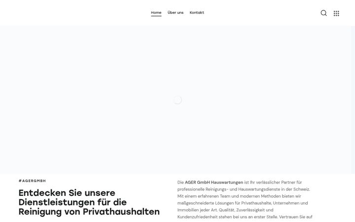 Skærmbillede af agergmbh.ch
