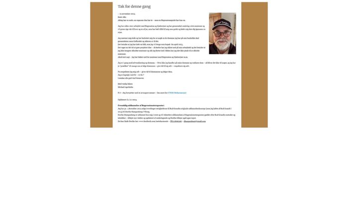 Screenshot of agerholm.com
