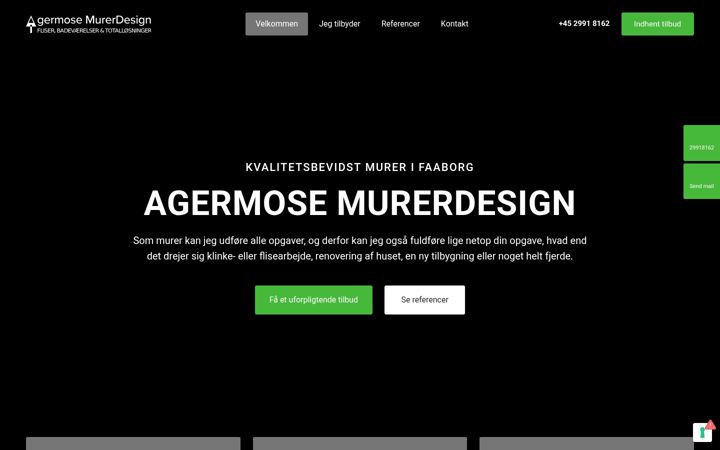Skærmbillede af agermosemurerdesign.dk