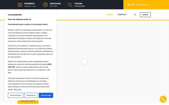 Screenshot of agersafe.ro