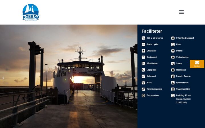 Screenshot of agersoe-havn.dk