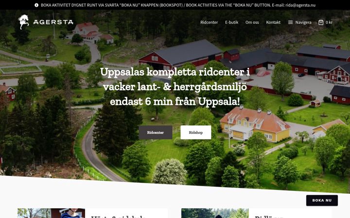 Screenshot of agersta.com