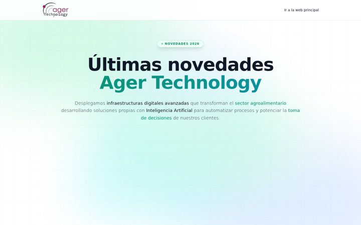 Screenshot of agertechnology.com