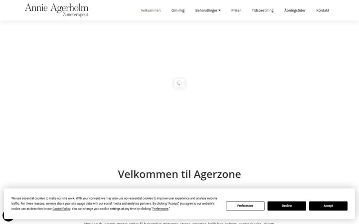 Screenshot of agerzone.dk
