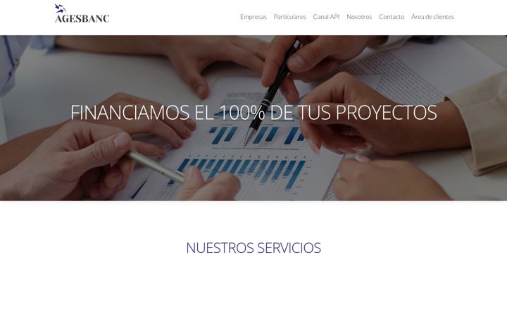 Screenshot of agesbanc.es