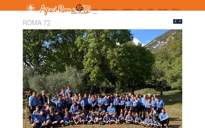 Screenshot of agesciroma72.org