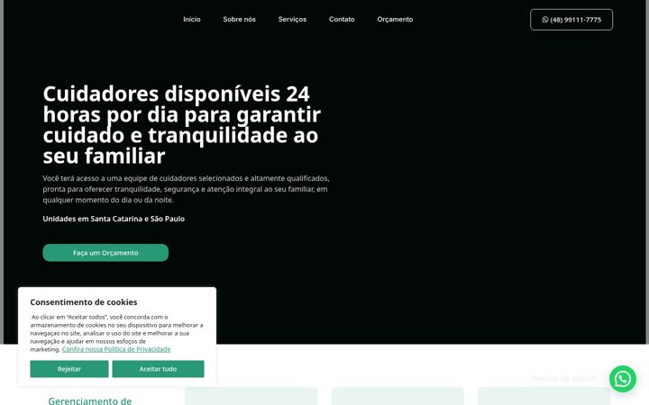 Screenshot of ageseniorbrasil.com.br