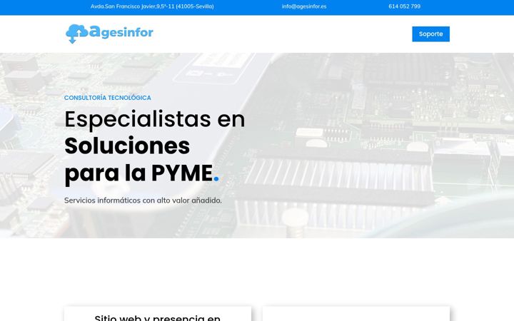 Screenshot of agesinfor.es