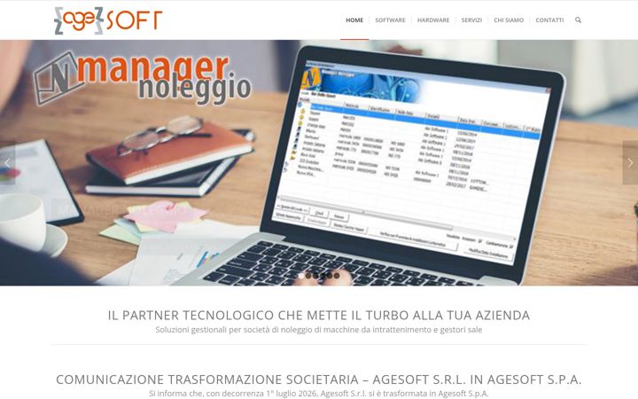 Screenshot of agesoft.it