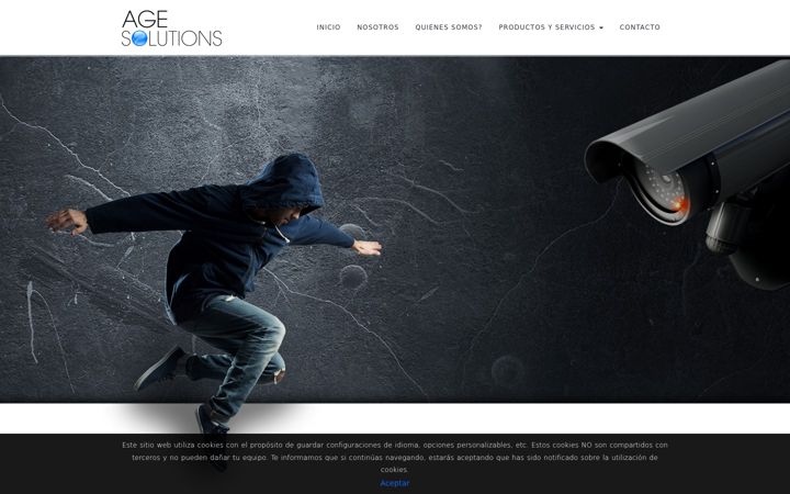 Screenshot of agesolutions.com.mx