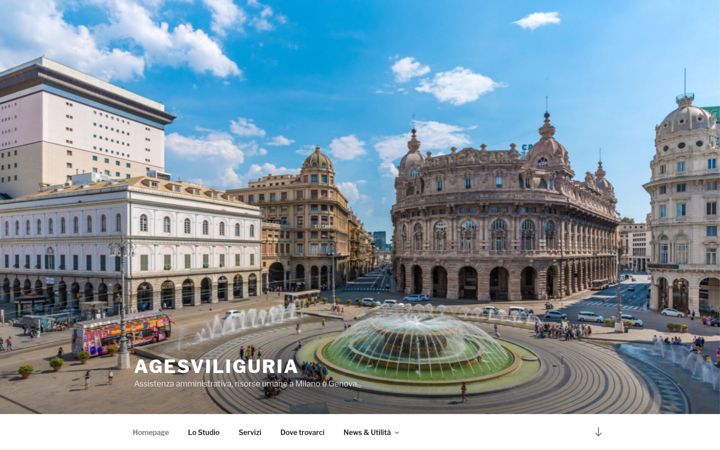 Screenshot of agesviliguria.it