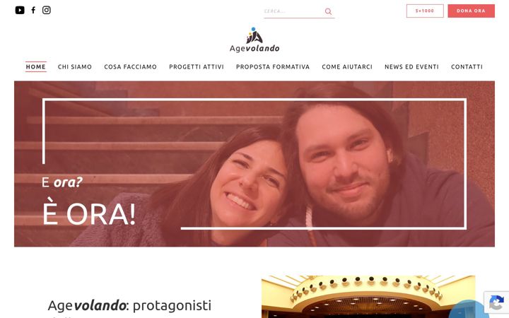 Zrzut ekranu agevolando.org