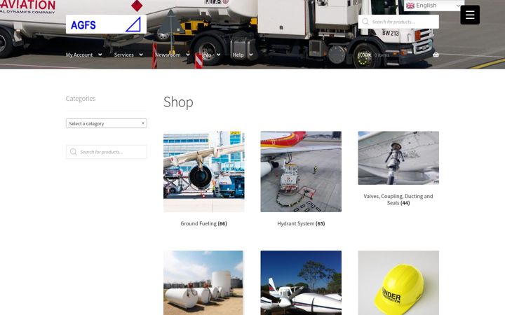 Screenshot von agfs-shop.com