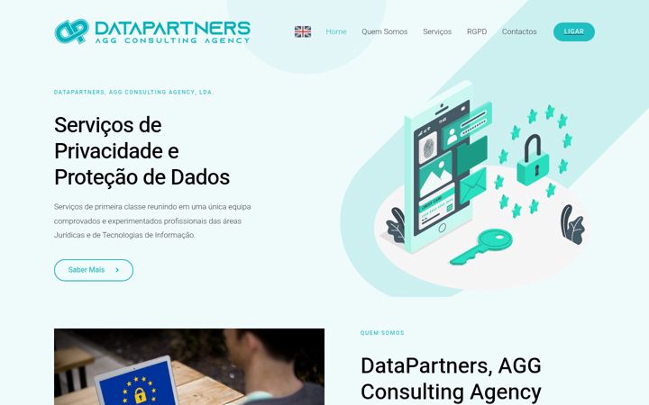 Screenshot of agg-datapartners.com