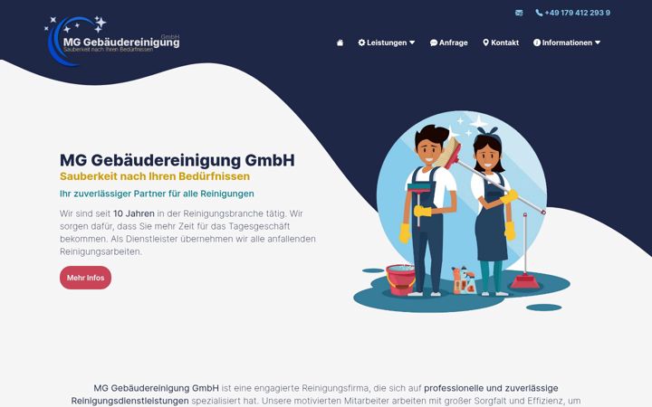 Screenshot of agg-reinigungsservice.de