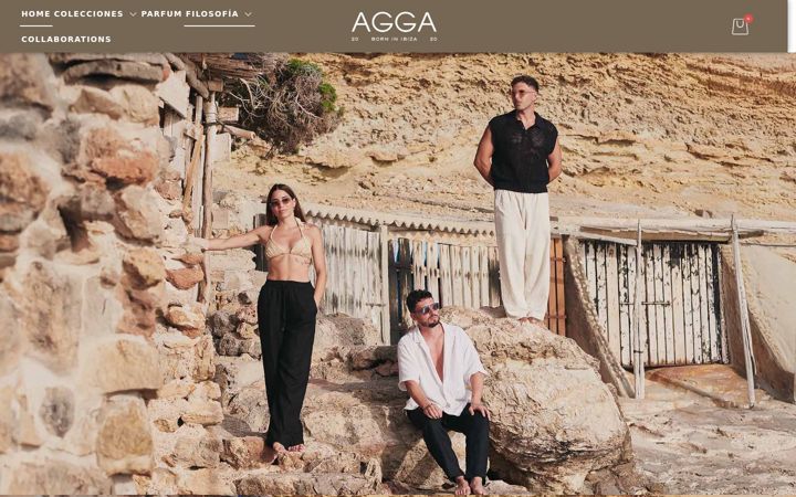 Screenshot του aggaeyewear.com