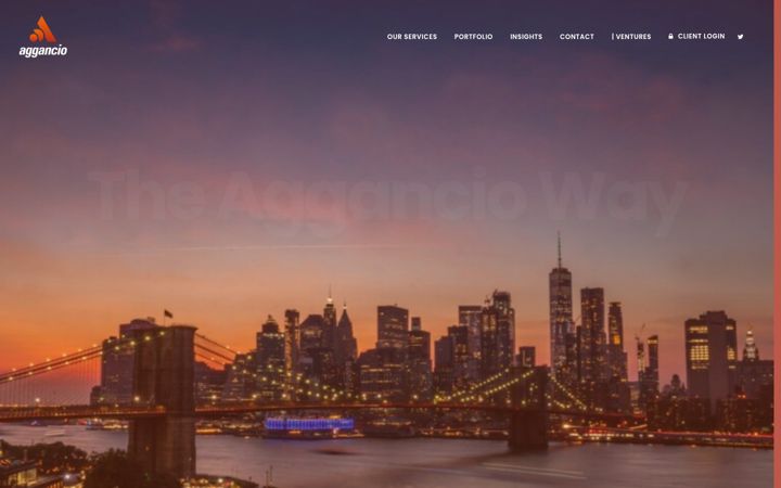 Screenshot of aggancio.com