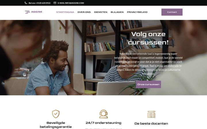 Screenshot of aggise.com