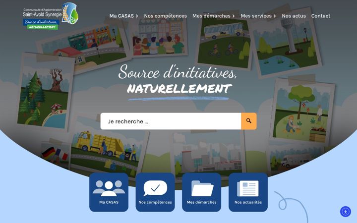 Screenshot of agglo-saint-avold.fr