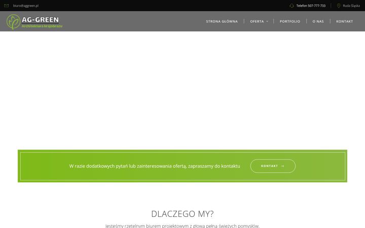 Screenshot of aggreen.pl