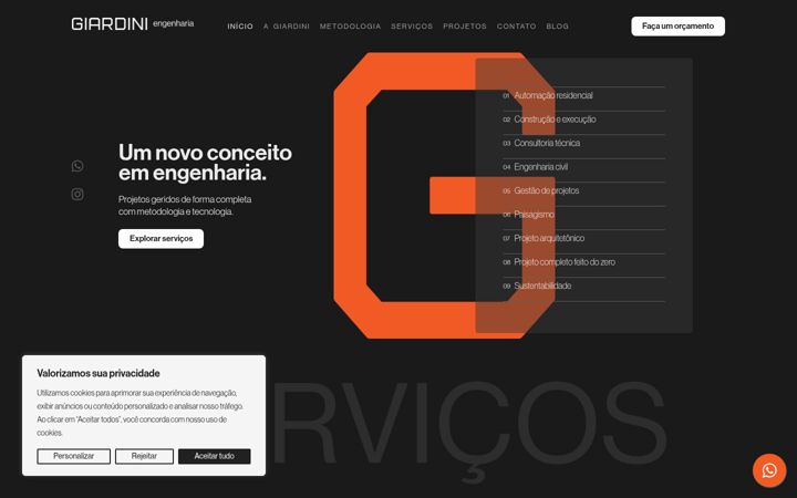 Screenshot του agiardini.com.br