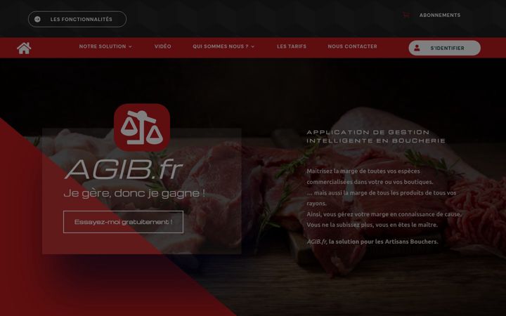 Screenshot του agib.fr