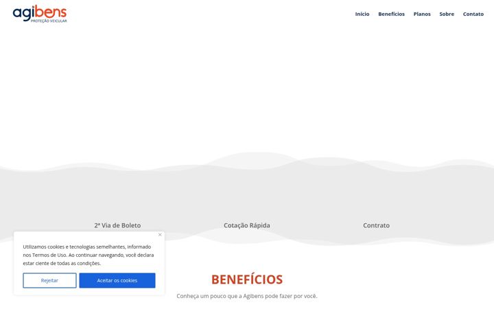 Screenshot of agibens.com.br