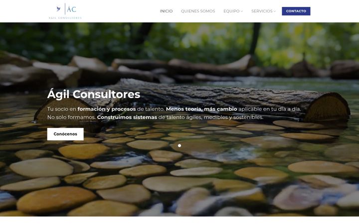 Screenshot of agilconsultores.es