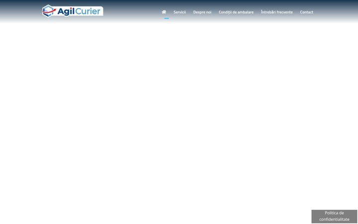 Screenshot of agilcurier.ro