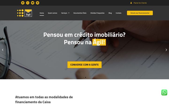 Screenshot of agildocumentacao.com.br