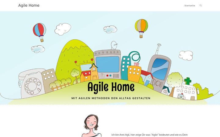 Screenshot of agile-home.de