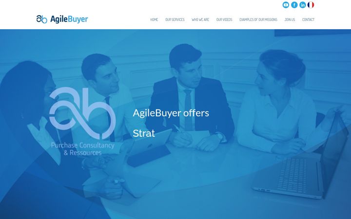 Screenshot of agilebuyer.com