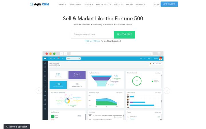 agilecrm.com