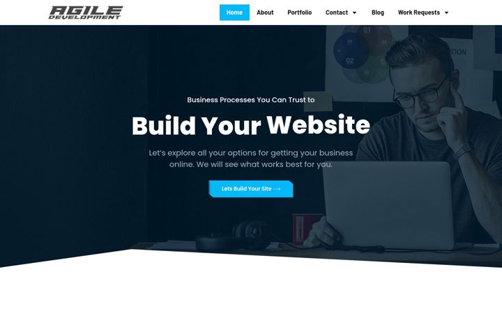 Screenshot of agiledev.org