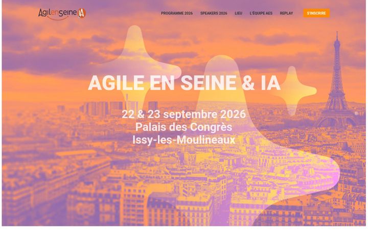 Screenshot of agileenseine.com