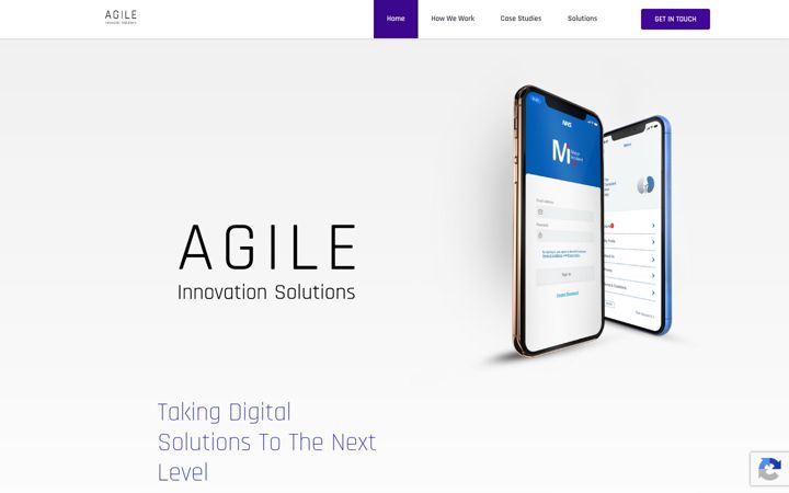Screenshot of agileinnovationsolutions.co.uk