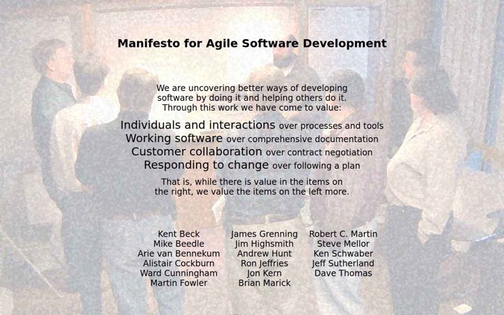 agilemanifesto.org