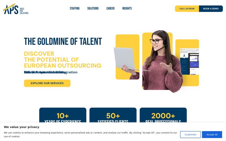 Zrzut ekranu agileprosolutions.com